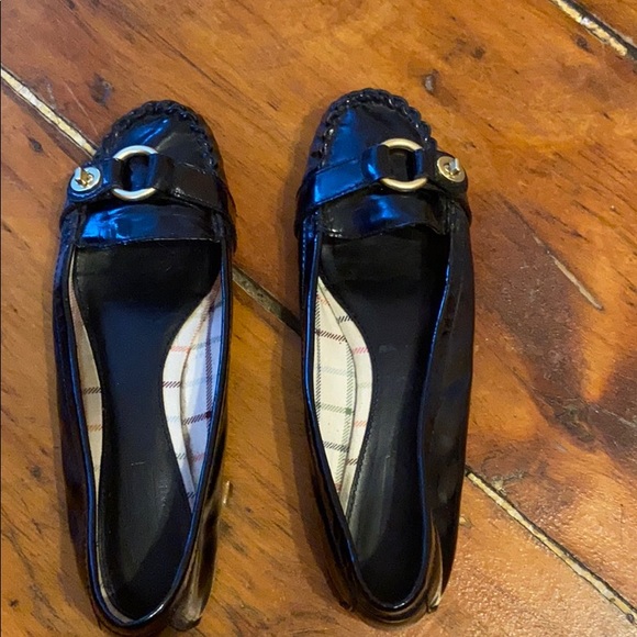 Coach Shoes - Coach Black Patent Leather Loafers.